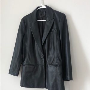 Bagatelle Ladies Leather Blazer - Retail 4…